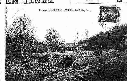 Ville de BELLEISLEENTERRE Carte postale ancienne